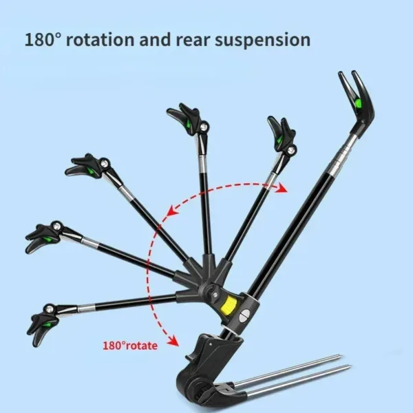 Telescopic Fishing Rod Holder Stainless Steel - Image 5