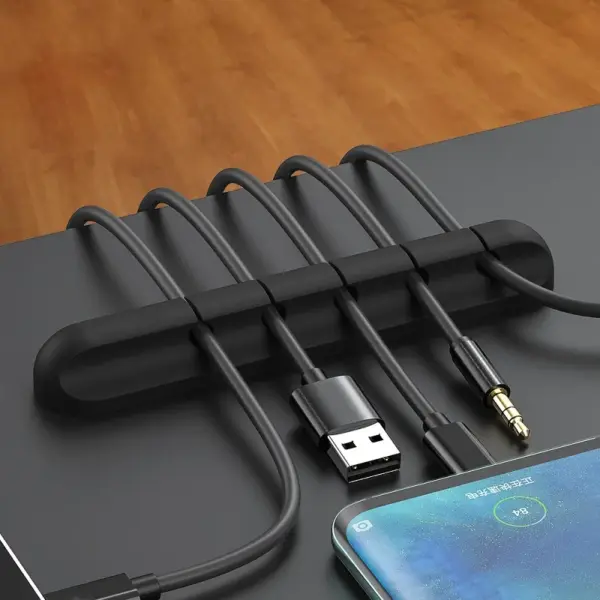 Silicone Cable Organizer for USB and Headphones - Image 3