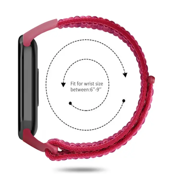 Nylon Loop Strap for Xiaomi Mi Band 8 - Image 5