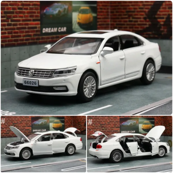 1:32 Diecast Volkswagen Passat Toy Car Model - Image 9