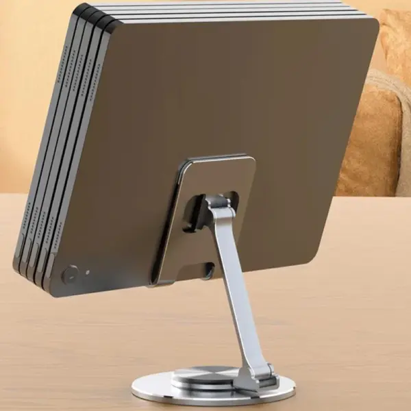 360° Adjustable Metal Desk Phone Stand - Image 3