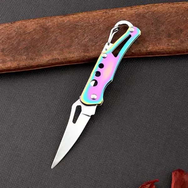 Stainless Steel Folding Camping Survival Knife - Image 19