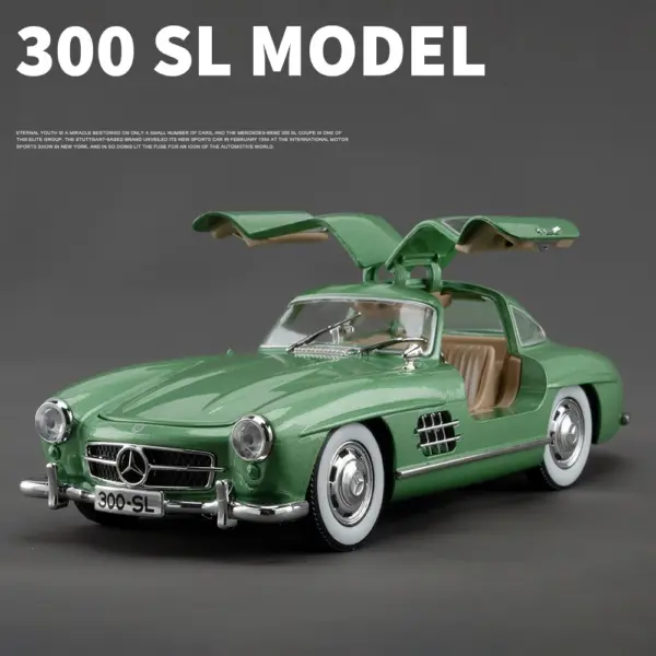 1:24 Mercedes-Benz 300SL Diecast Model Car - Image 11