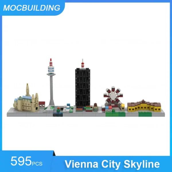 Philadelphia Skyline MOC Building Blocks Set - Image 7