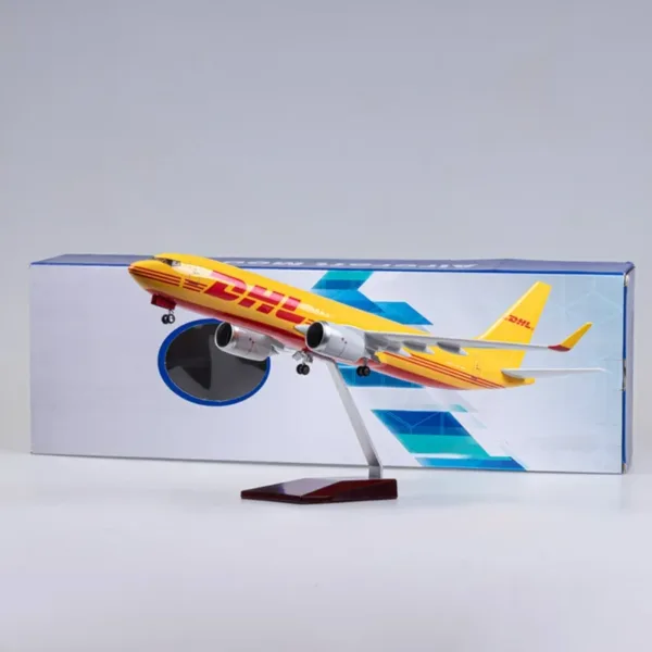 DHL B737 Resin Model 1:85 Scale Aircraft