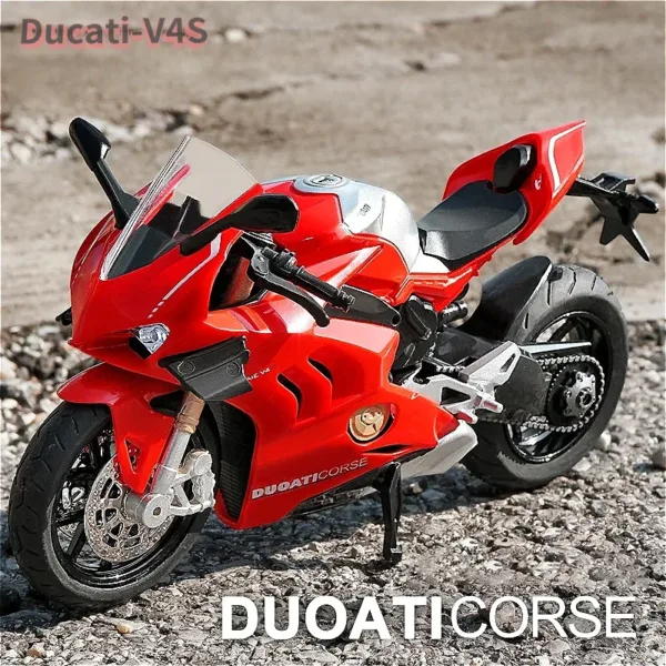 1:12 Ducati V4S Panigale Alloy Motorcycle Model