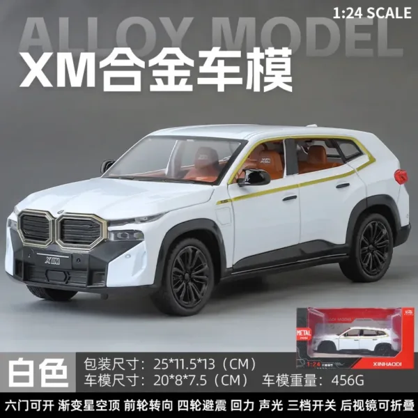 1:24 BMW XM SUV Diecast Car Model - Image 11