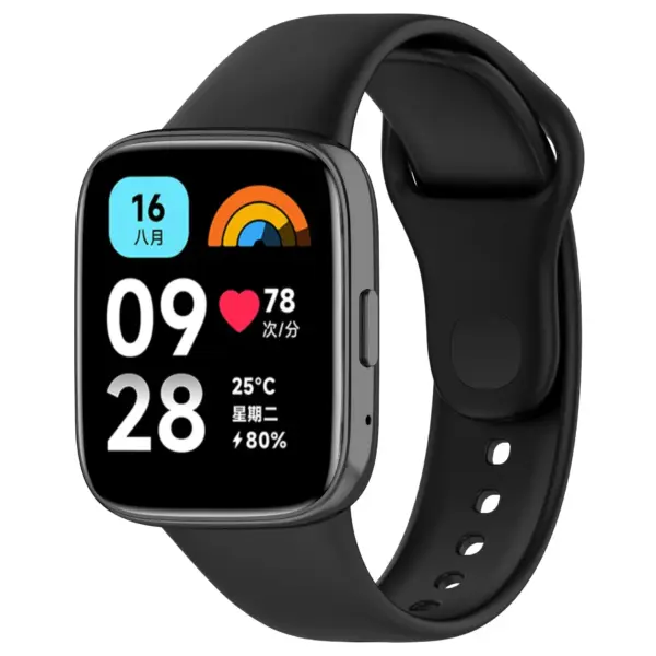 Silicone Wristband for XiaoMi Redmi Watch 3 - Image 2