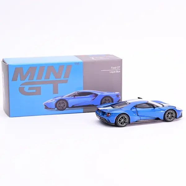 1:64 Ford GT Diecast Alloy Car Model - Image 5