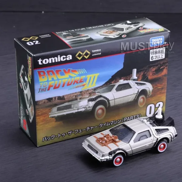 Diecast Metal DeLorean DMC-12 Model Car - Image 8