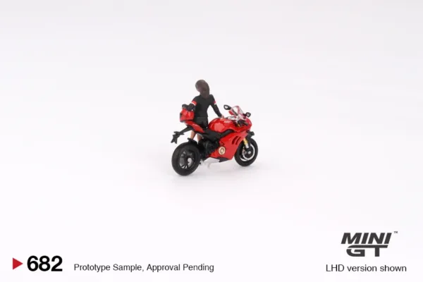 1/64 Ducati Panigale V4 S Diecast Model Car - Image 4