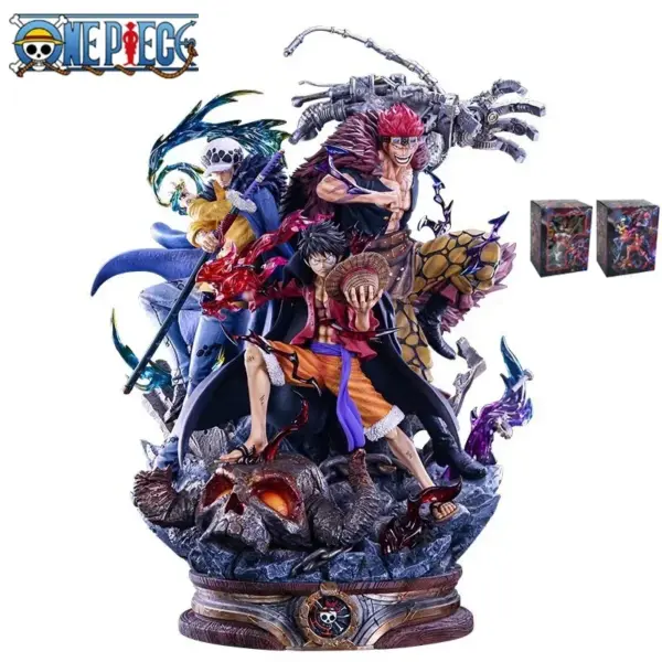 23cm PVC One Piece Luffy & Trafalgar Figure - Image 8