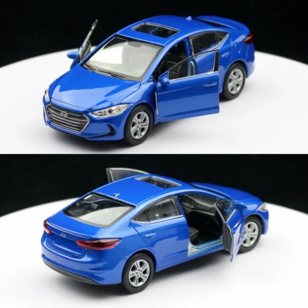 1/36 Scale Hyundai Elantra Diecast Model Car - Image 3