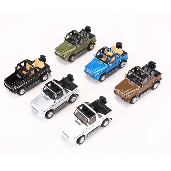 GCD 1:64 G500 Cabrio Alloy Model Car - Image 6