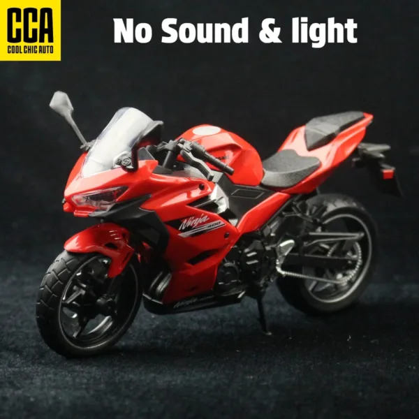 KAWASAKI Ninja 400 Diecast Motorcycle Model - Image 16