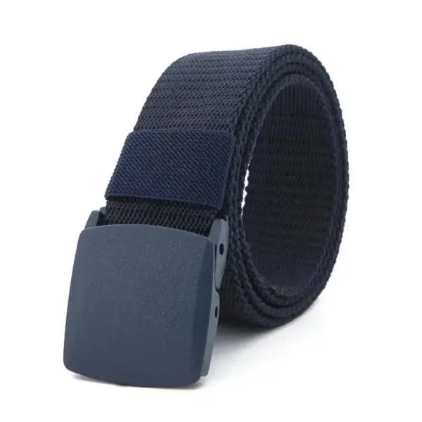 Unisex Canvas Tactical Belt for Outdoor Use - Image 6