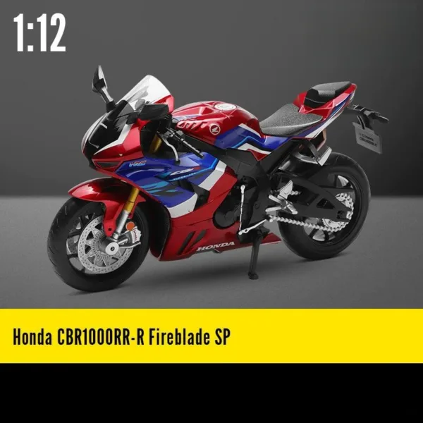 1/12 Honda CBR 1000RR Diecast Motorcycle Model - Image 8