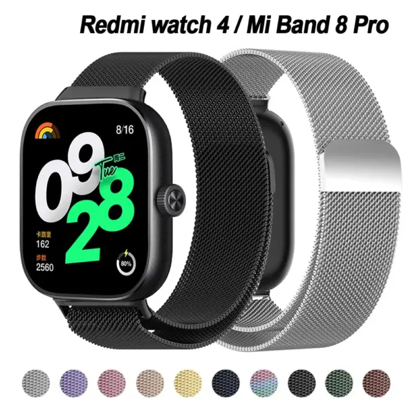 Milanese Magnetic Loop Strap for Xiaomi Watches