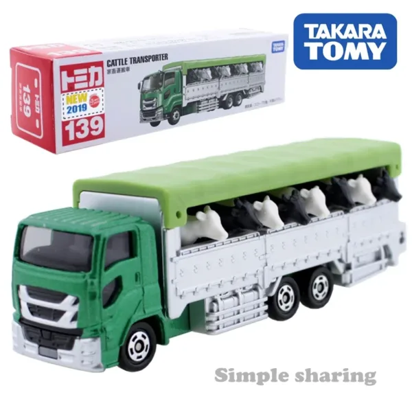 Takara Tomy Diecast Cattle Transporter Truck