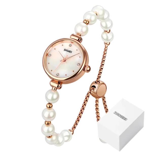 Fashionable Women's Quartz Watch with Thin Strap - Image 11