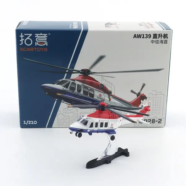 AW139 Helicopter 1/64 Scale Diecast Model