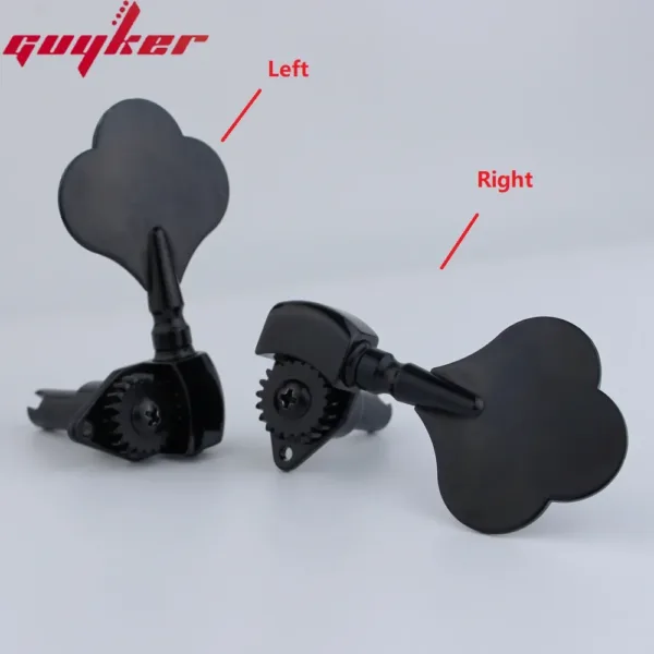 Bass Guitar Tuning Keys Black 1:20 Gear Ratio - Image 5