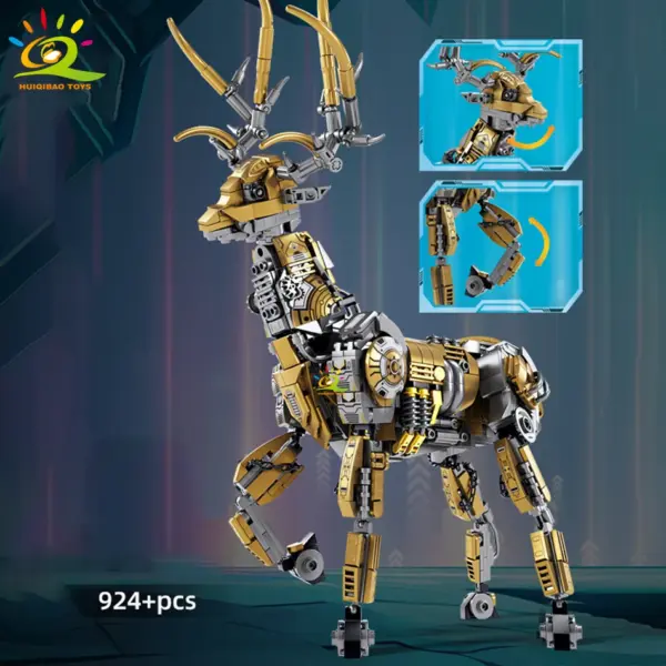 924PCS Mechanical Deer Building Blocks Set - Image 6