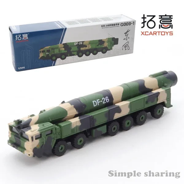 DF-26 Military Missile Vehicle Model Toy - Image 2