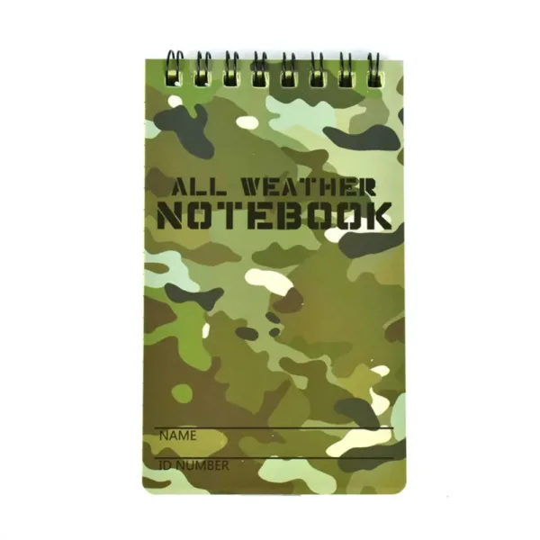 Camouflage All-Weather Tactical Notebook - Image 6