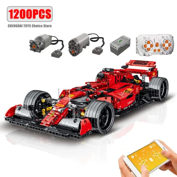 F1 Racing Supercar Building Blocks Set - Image 10