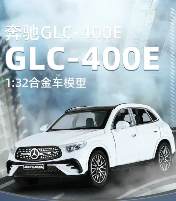 1:32 Mercedes-Benz GLC-400E Diecast Model Car - Image 3