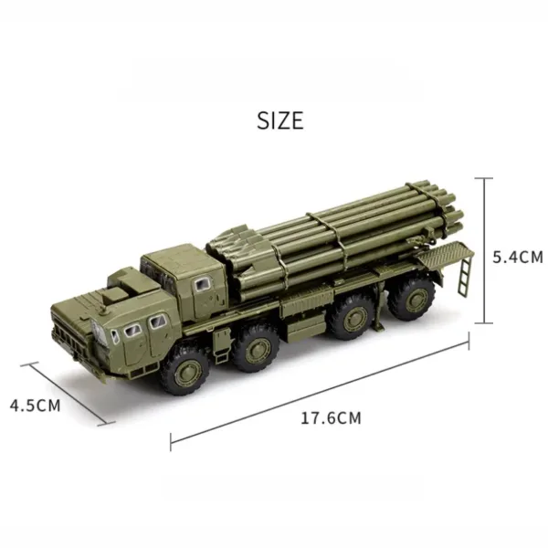 1/72 USSR Cyclone 9K58 Rocket Launcher Model - Image 2