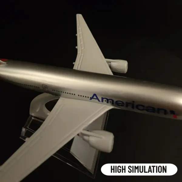 1:400 Scale Metal B777 Aircraft Model - Image 4