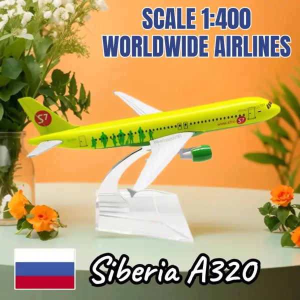 1:400 Scale Diecast Airbus A320 Model Aircraft - Image 17