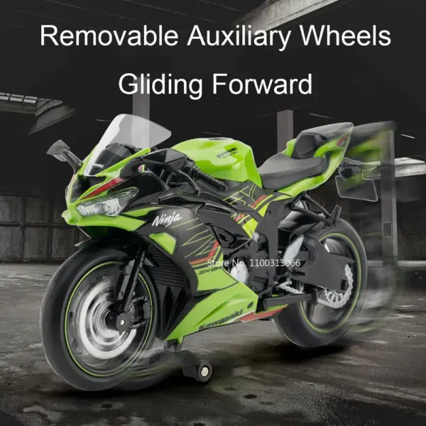 Kawasaki NIJIA ZX-6R 1:12 Alloy Model Motorcycle - Image 4