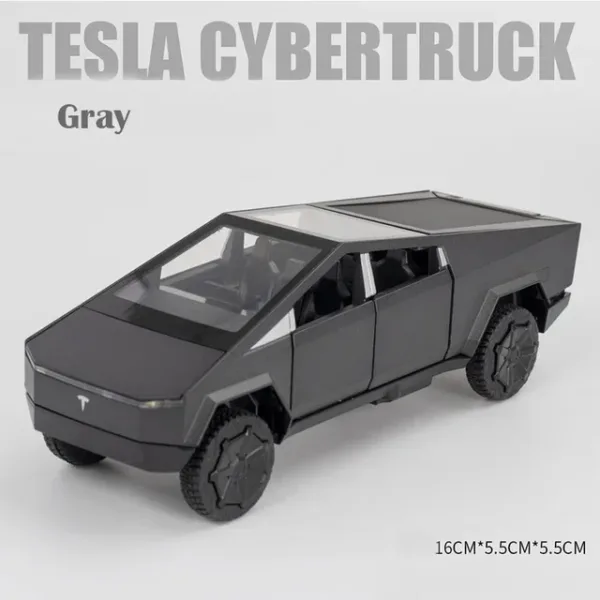 1:32 Tesla Cybertruck Diecast Toy Car Model - Image 10