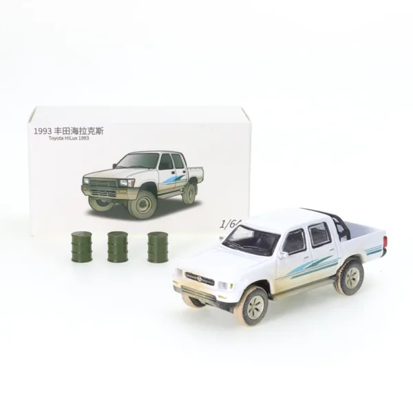 Toyota 1993 Hulix Pickup Diecast Model Car - Image 2