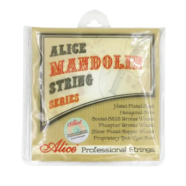 Alice AM06 Mandolin Strings Set Coated 4 Strings