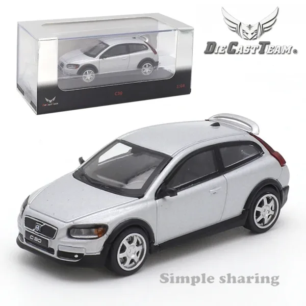 1:64 Scale Volvo C30 Diecast Metal Model - Image 10