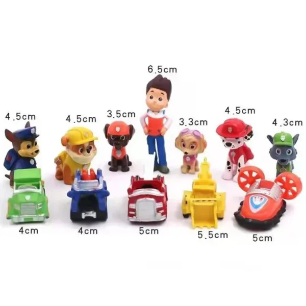 12pcs Paw Patrol PVC Action Figures Set - Image 3