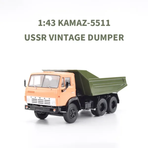 Kamaz 5511 Vintage Dumper Die Cast Model 1:43