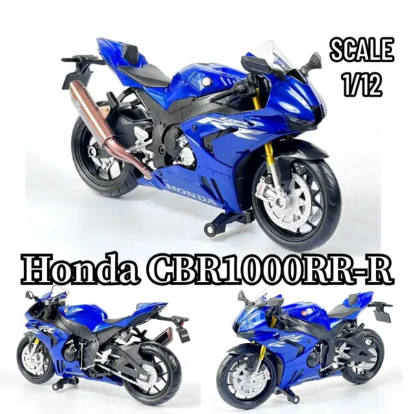 1:12 Scale YAMAHA YZF-R1M Motorcycle Model - Image 10