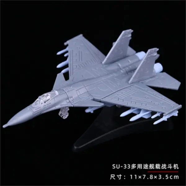 1:165 Scale Su-47 Fighter Plastic Model Kit - Image 16