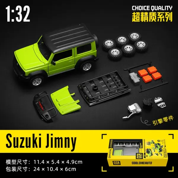 1:42 Scale Diecast Suzuki Jimny and Mustang GT