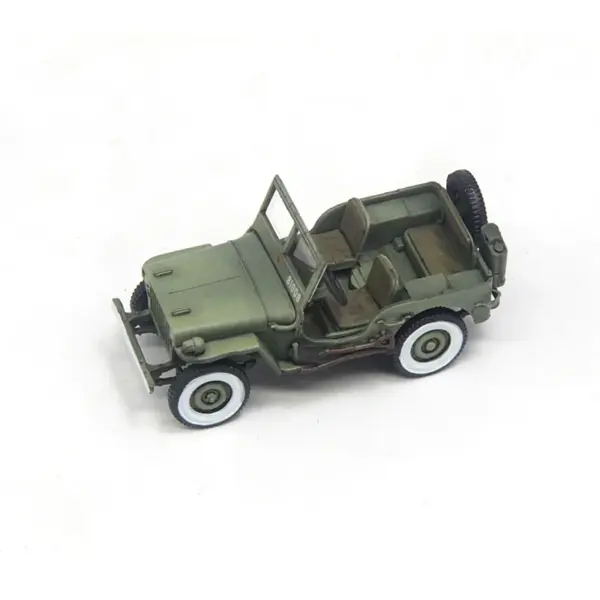 1:72 Chinese Military Jeep Model Collectible