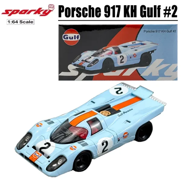 1/64 Scale Porsche 917 KH Gulf Model Car