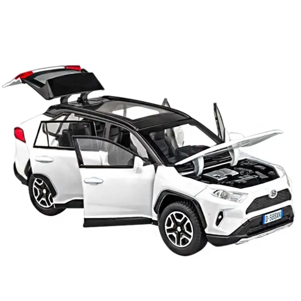 1:32 Alloy RAV4 SUV Model Car Toy - Image 3