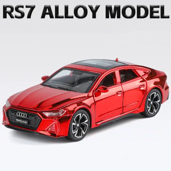 1:32 Audi RS7 Alloy Diecast Model Car Toy - Image 9