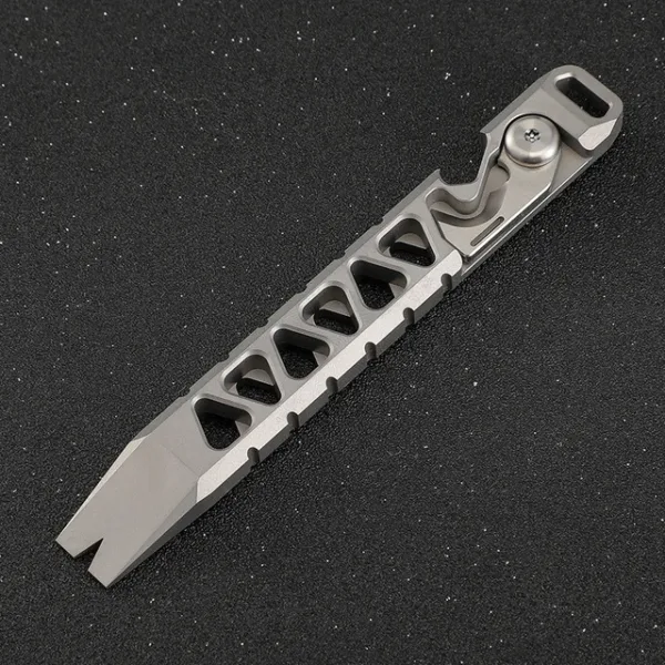 Titanium Alloy Crowbar with Bottle Opener - Image 8