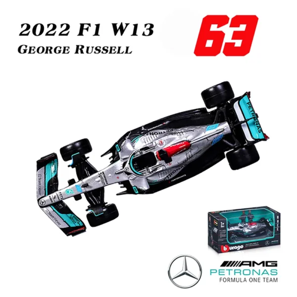 Bburago 1:43 Scale Luxury F1 Car Model - Image 33